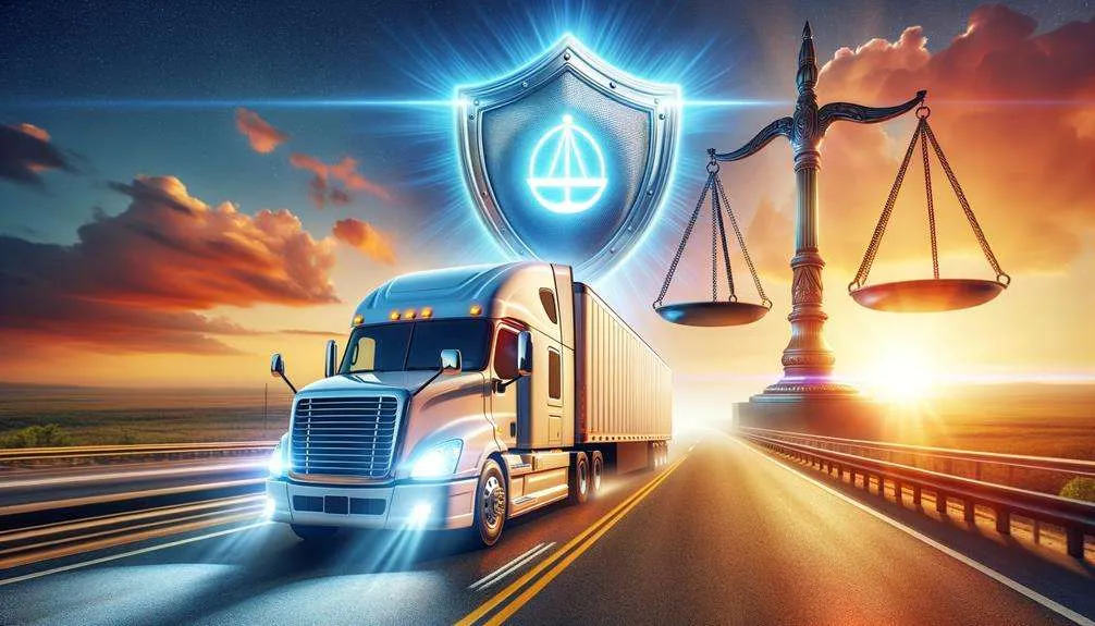 Whitehall Ohio Trucking Insurance, highlighting protection and coverage for trucking businesses.