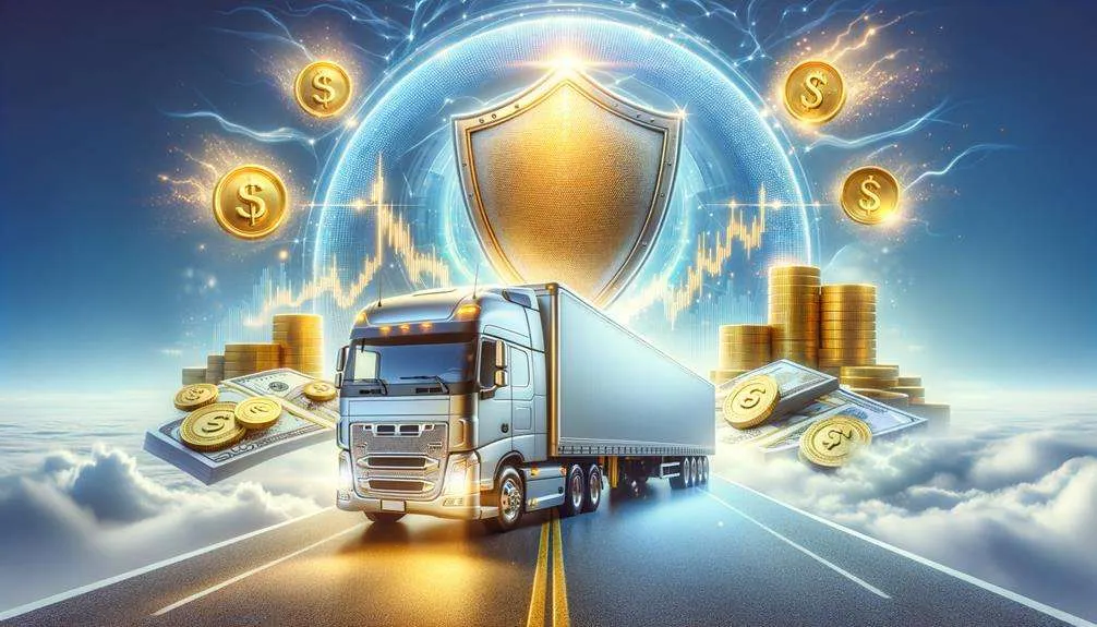 "Whitehall Ohio Trucking Insurance, highlighting protection and coverage for trucking businesses."